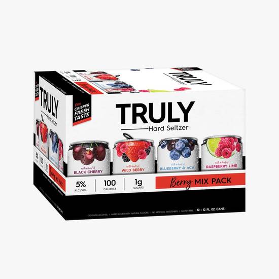 Order Truly Hard Seltzer Berry Mix Pack Spiked & Sparkling Water food online from Pal Market store, East Palo Alto on bringmethat.com