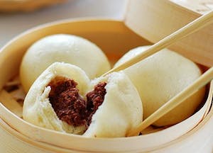 Order Steamed Red Bean Buns (3) food online from The Jade Garden store, Lawrence on bringmethat.com