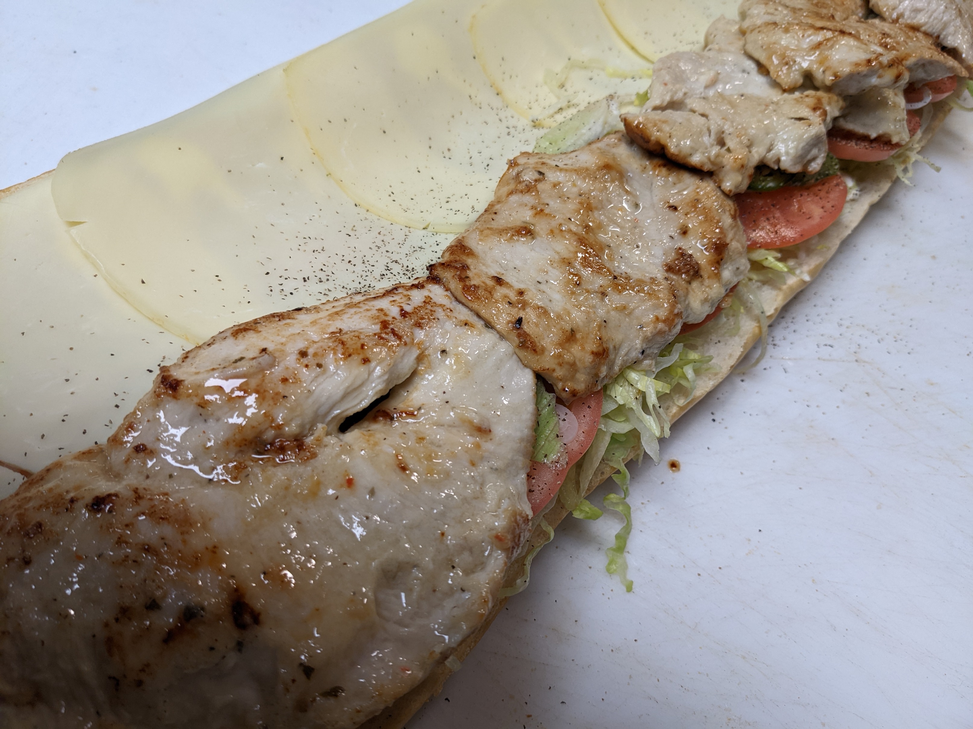 Order Chicken Club Sandwich food online from Mill Basin Bagel Cafe store, Kings on bringmethat.com