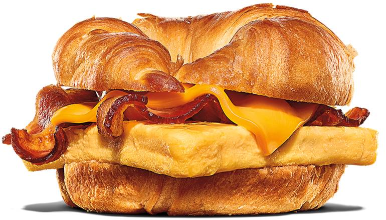 Order Bacon Egg & Cheese Croissan'wich food online from Burger King store, Rumford on bringmethat.com
