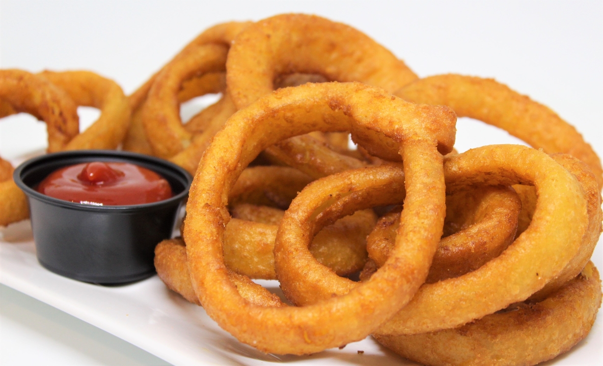 Order ONION RINGS food online from First Break Sports Bar store, Sterling on bringmethat.com