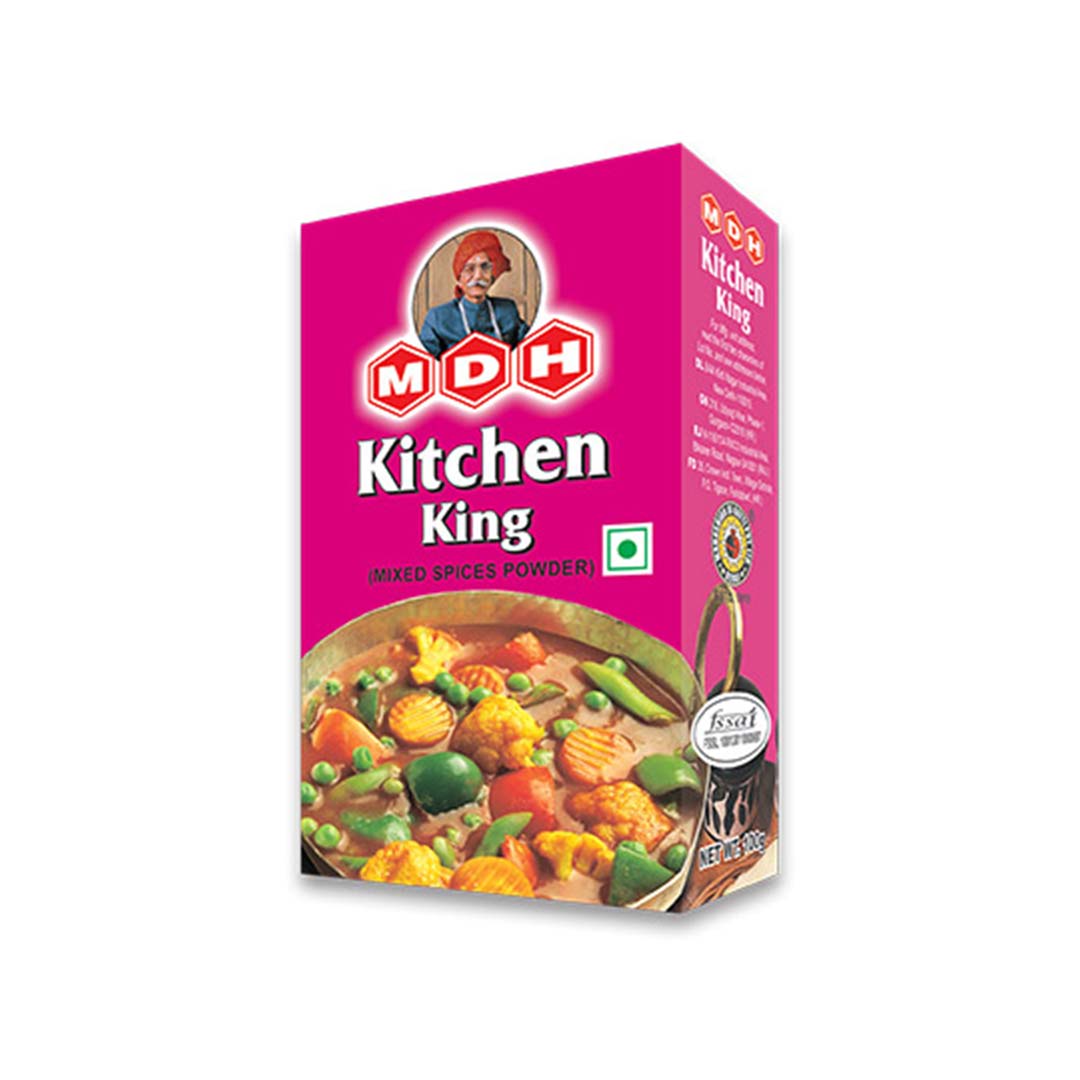 Order 100g. MDH Kitchen King Masala food online from Desi Galli store, New York on bringmethat.com