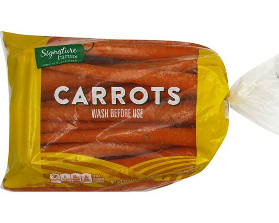 Order Signature Farms · Carrots (80 oz) food online from Shaw's store, Newburyport on bringmethat.com