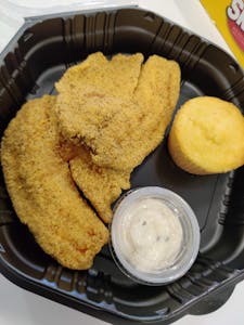Order Fish Dinner food online from The Food Station store, Toledo on bringmethat.com