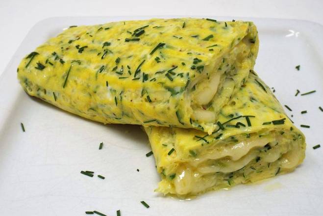 Order Spinach and Feta Cheese Omelet food online from Kalo Café store, Stamford on bringmethat.com