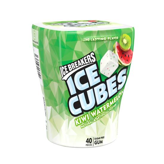 Order Ice Breakers Ice Cubes Sugar Free Kiwi Watermelon Gum, 3.24 OZ food online from Cvs store, DOVER on bringmethat.com