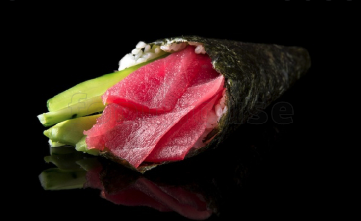 Order Maguro Hand Roll food online from Zaoh Restaurant store, San Francisco on bringmethat.com