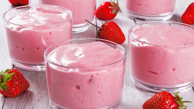 Order Strawberry Mousse food online from Casa Nova Grill store, Newark on bringmethat.com