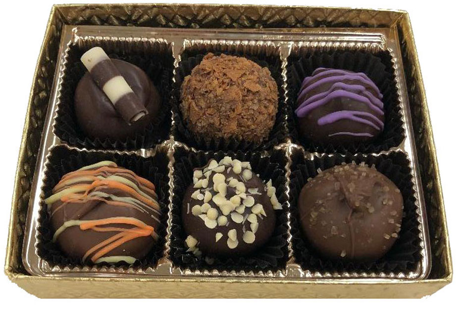 Order Truffles 3.5 oz. food online from Anastasiades Exclusive Chocolates store, North Canton on bringmethat.com