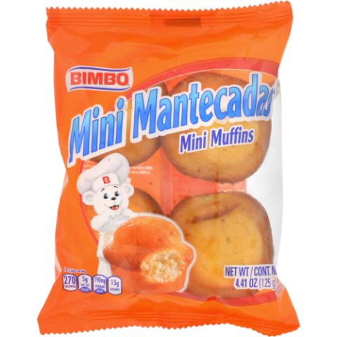 Order Bimbo Mini Mantecadas Vanilla 4 Count food online from 7-Eleven store, Chicago on bringmethat.com