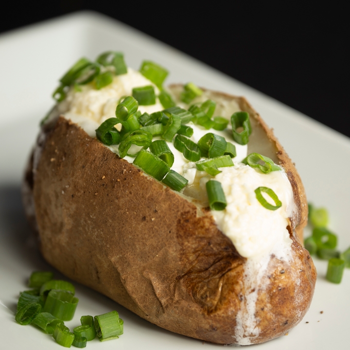 Order Baked Potato food online from Rib Line By The Beach store, Grover Beach on bringmethat.com
