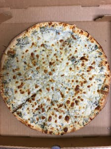 Order Spinach Alfredo Pizza food online from Upper Crust Pizzeria & Deli store, Columbia on bringmethat.com