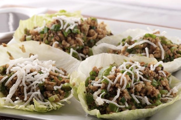 Order Chicken Lettuce Wrap food online from China A Go Go store, Las Vegas on bringmethat.com