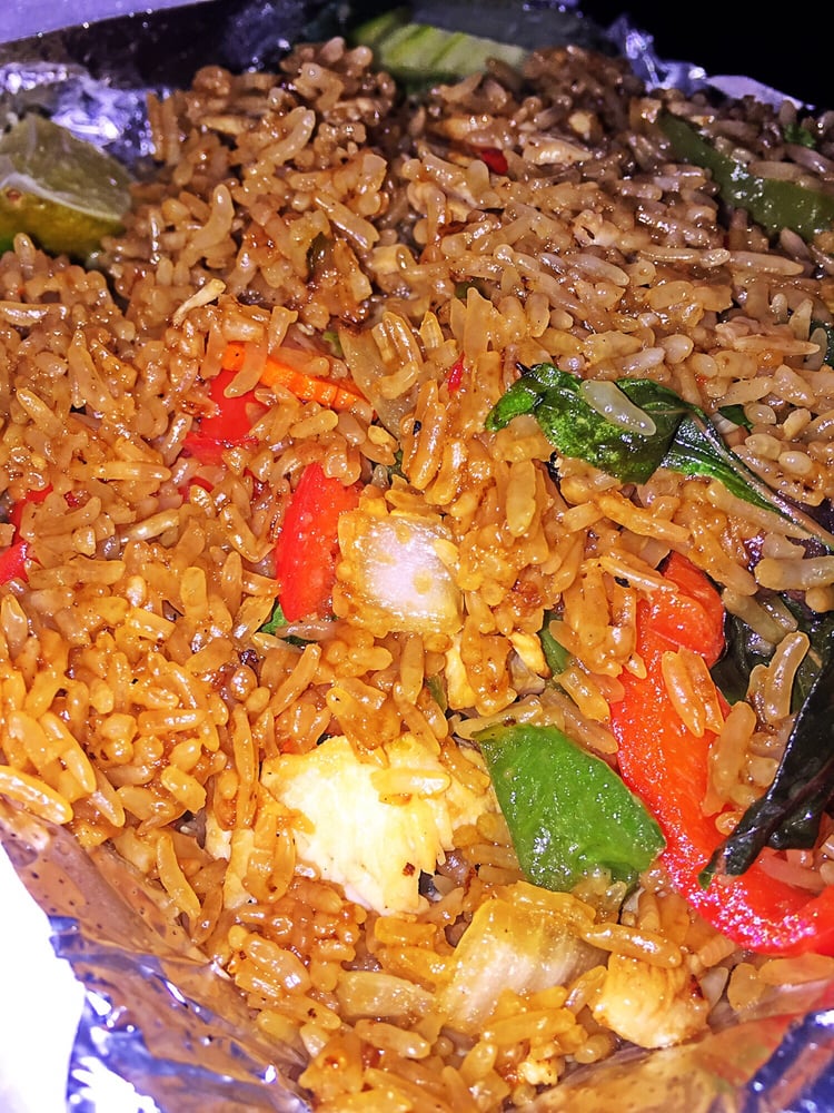 Order 24. Blazing Fried Rice food online from Jasmine Thai Noodle & BBQ store, Valencia on bringmethat.com