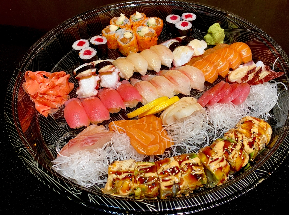 Order Royal Sushi Platter 4B for 4 food online from Sushi Too store, Pittsburgh on bringmethat.com