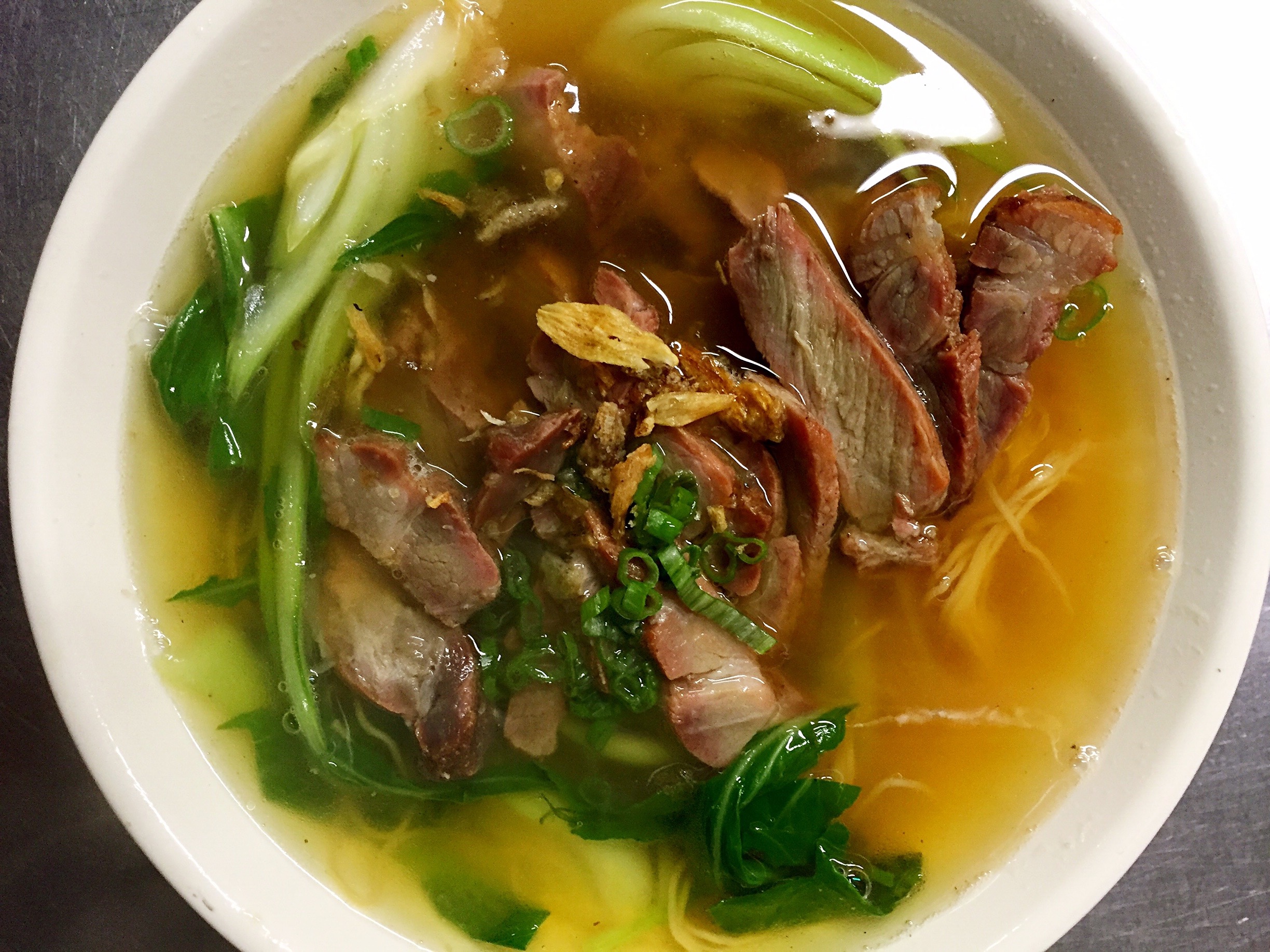 Order Roast Pork Noodle Soup food online from No.1 chinese restaurant store, New York on bringmethat.com