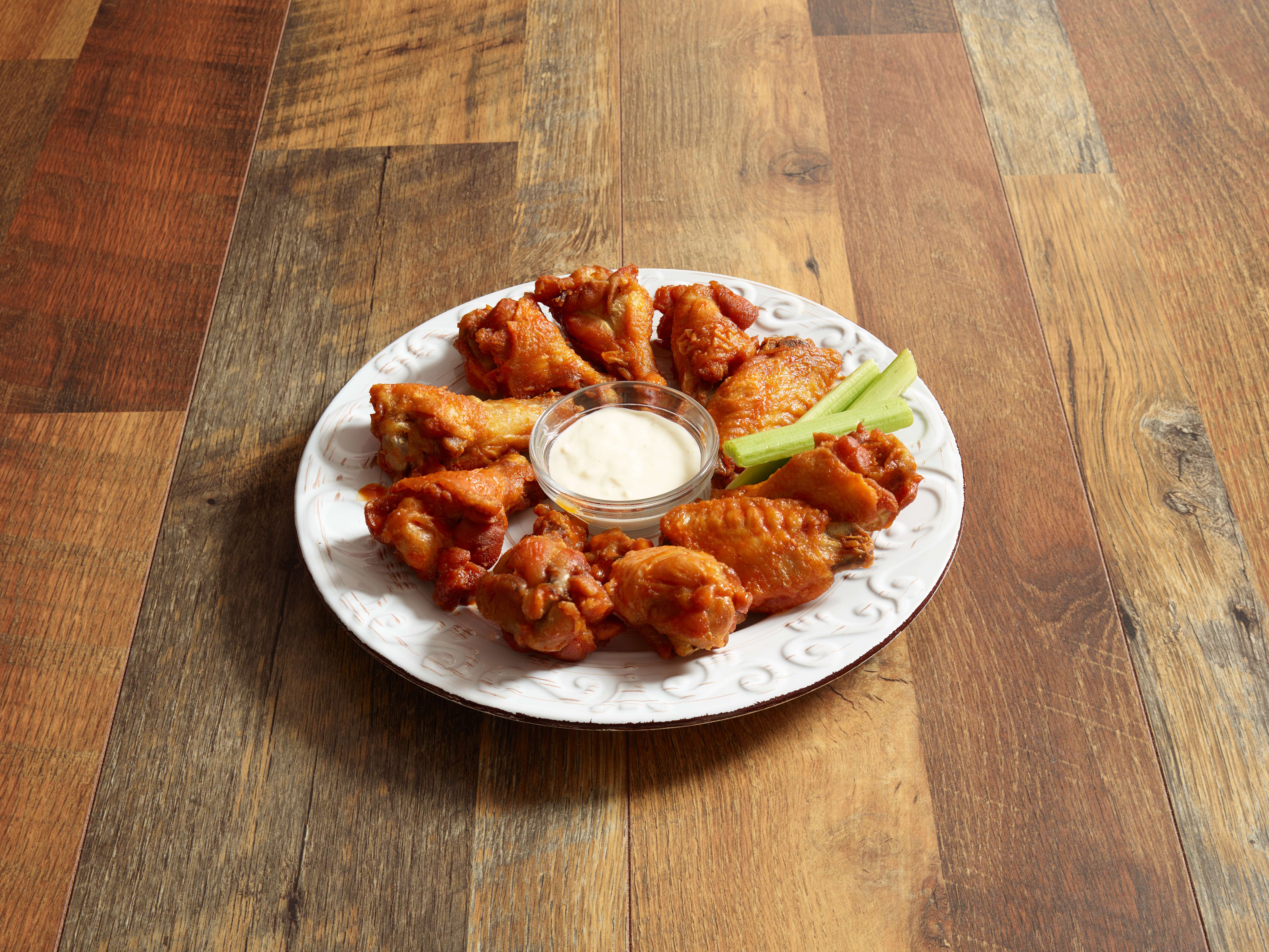 Order 10 Traditional Wings food online from WV Pizza store, Watervliet on bringmethat.com