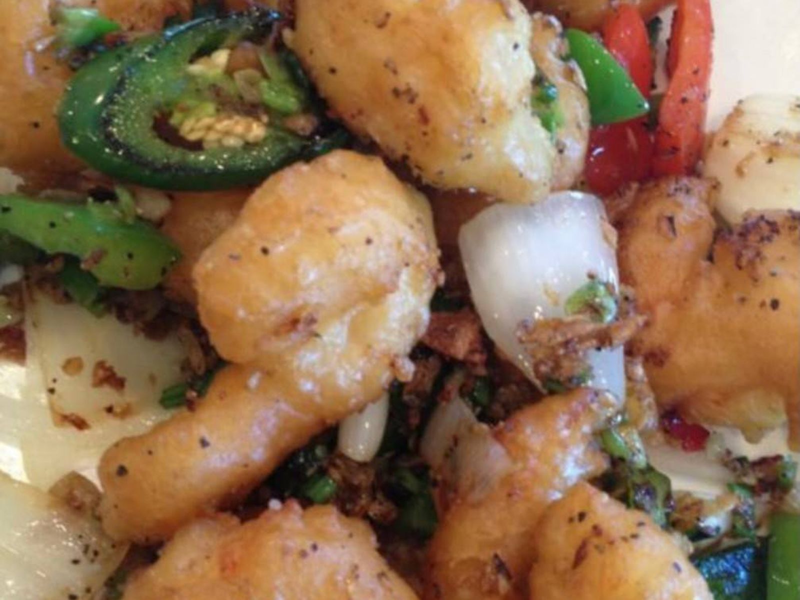 Order Salt & Pepper Shrimp food online from Rice Bowl Cafe store, Austin on bringmethat.com