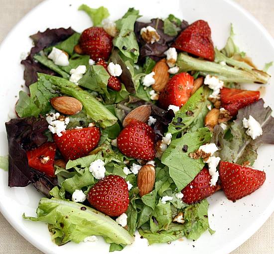 Order Strawberry Salad food online from Carriage House Antique Market & Cafe store, Jackson on bringmethat.com