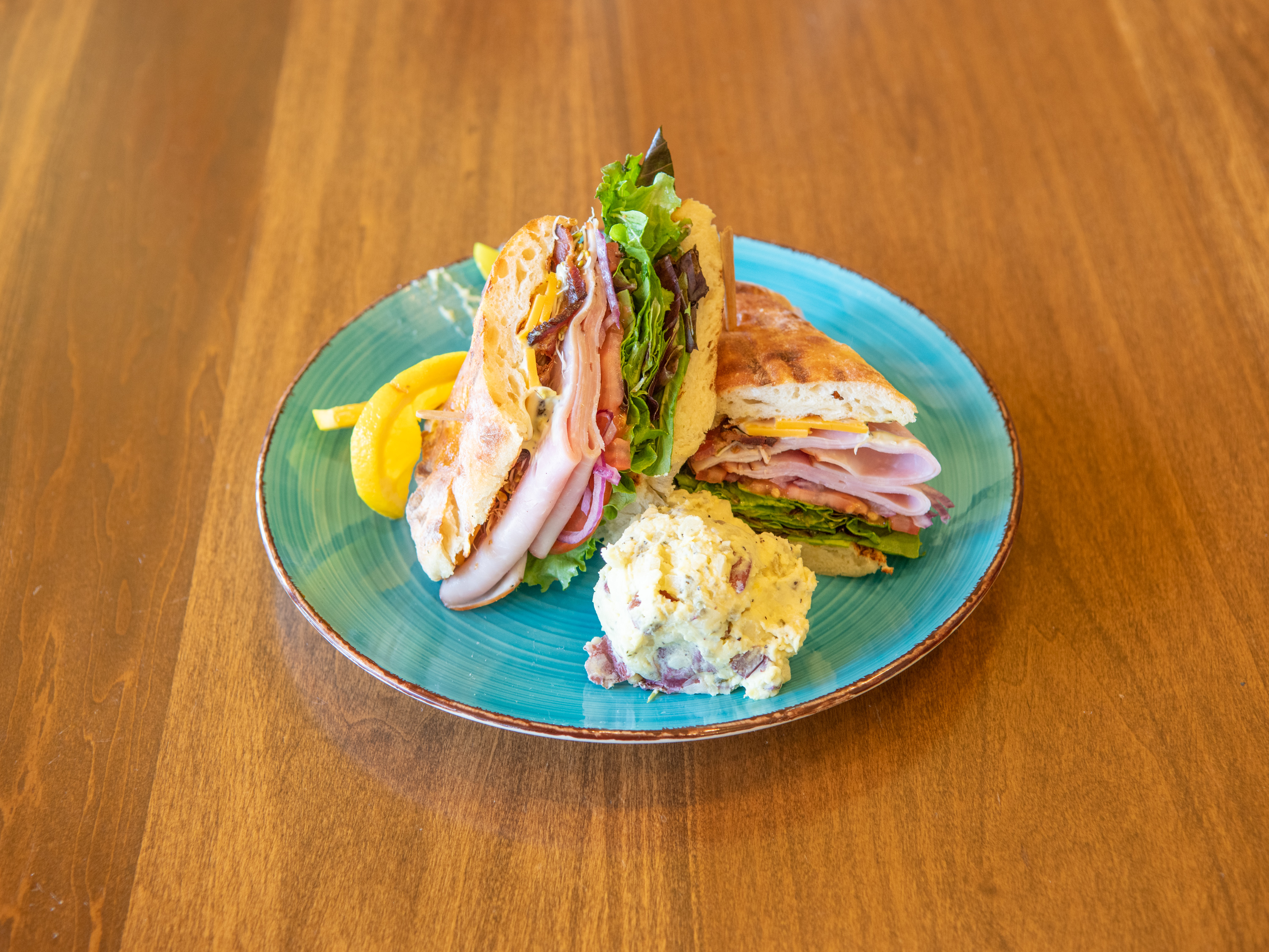 Order Honey Mustard Club Lunch food online from Downtown Chandler Cafe And Bakery store, Chandler on bringmethat.com