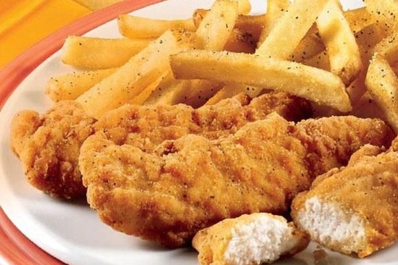 Order Chicken Fingers (4) food online from Sandy Springs Diner store, Atlanta on bringmethat.com