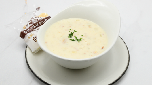 Order New England Clam Chowder food online from McCormick & Schmick's store, Charlotte on bringmethat.com