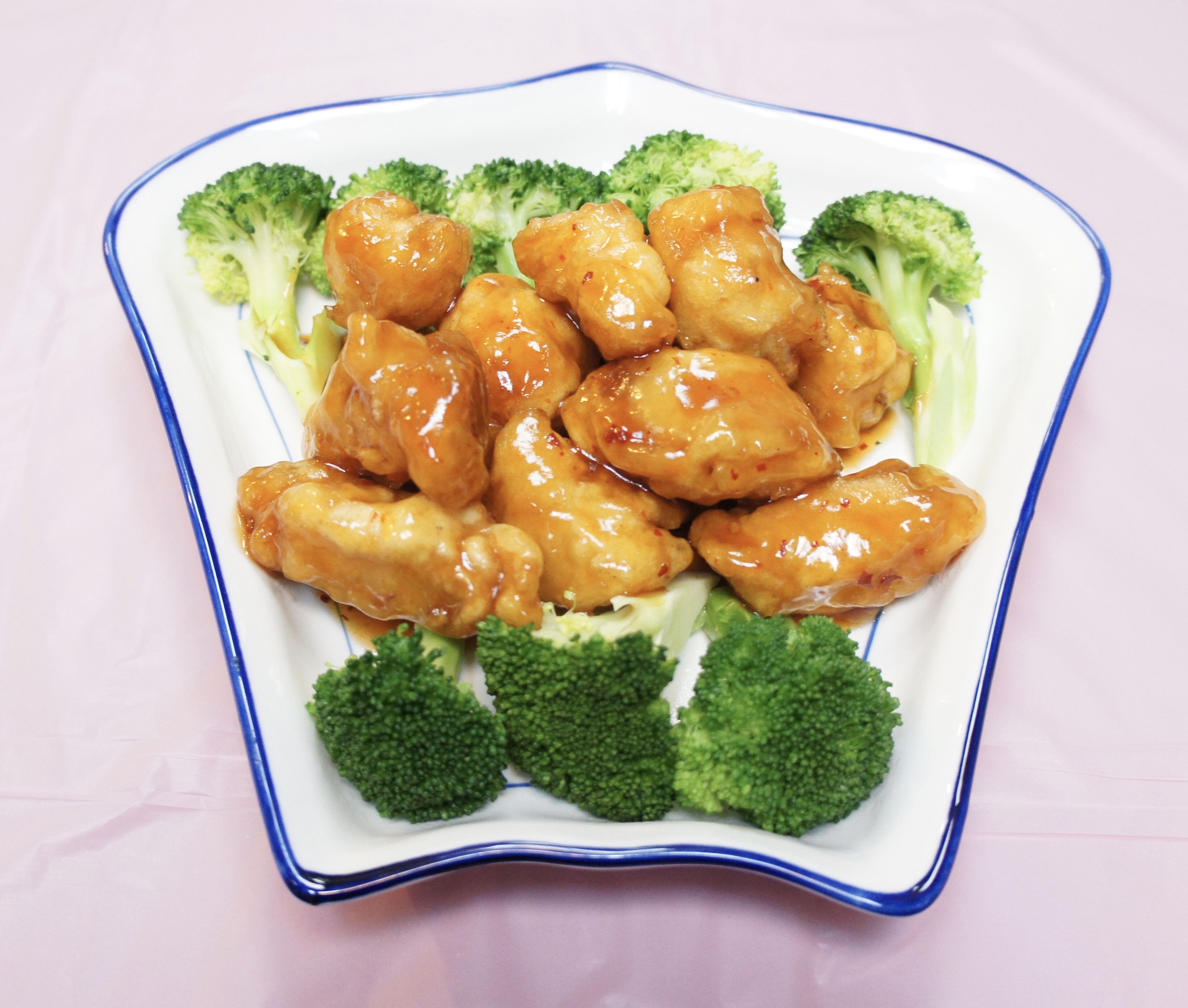 Order General Tso’s Chicken White Meat (LG)spicy food online from Zhengs China Express store, Randallstown on bringmethat.com