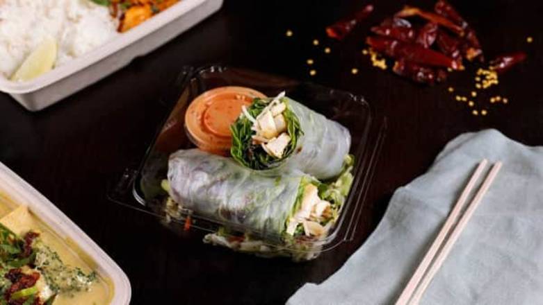 Order Tofu & Vegetable Salad Roll food online from C & C Curry House store, San Francisco on bringmethat.com