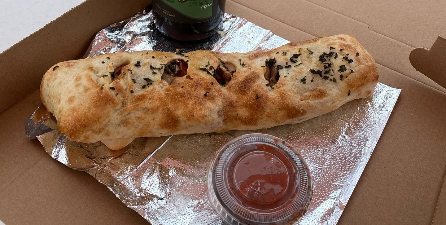 Order Pagoda Stromboli - Pizza food online from Roselawn Bistro store, Reading on bringmethat.com