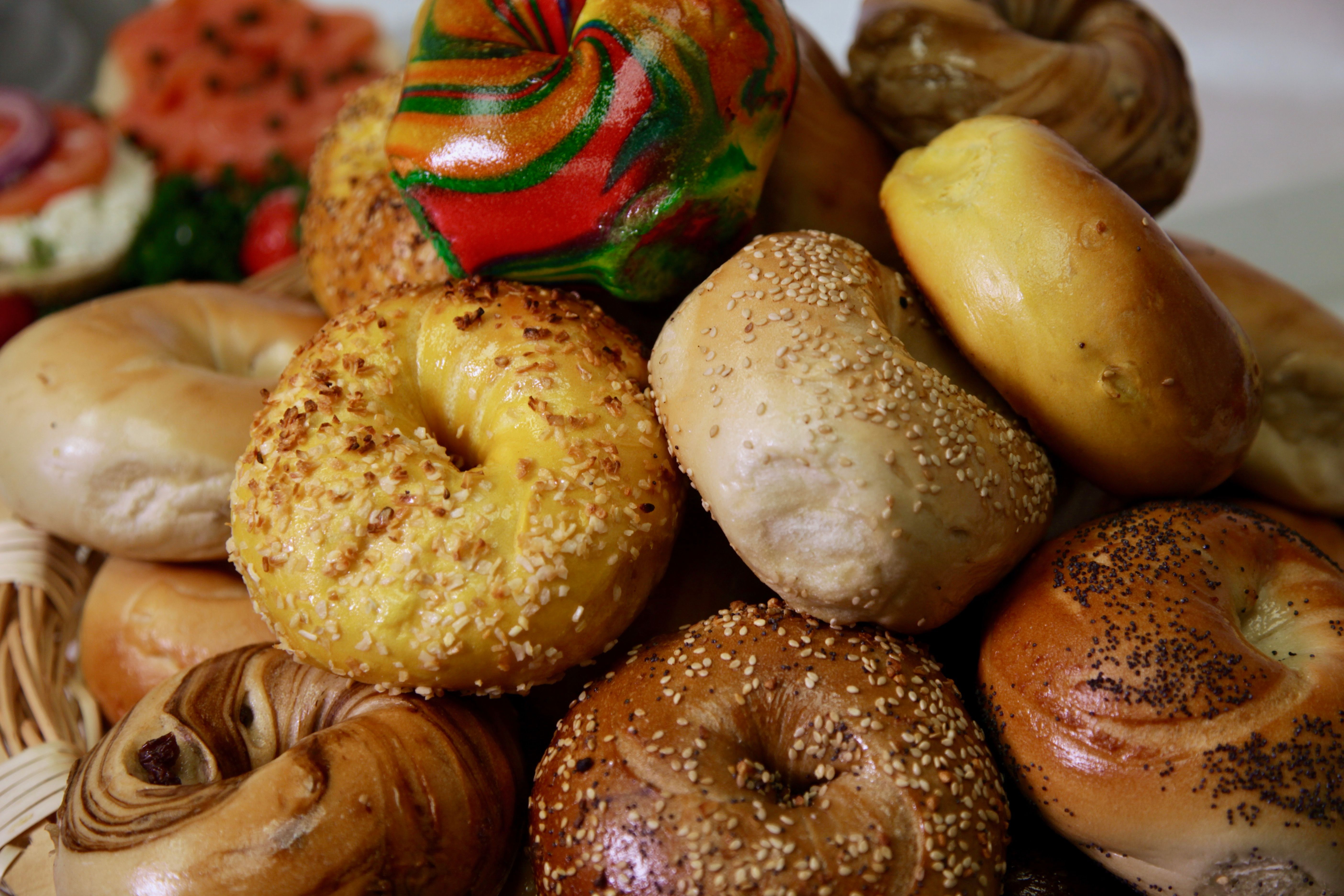 Order Bagels food online from Long Island Bagel Cafe store, Nesconset on bringmethat.com