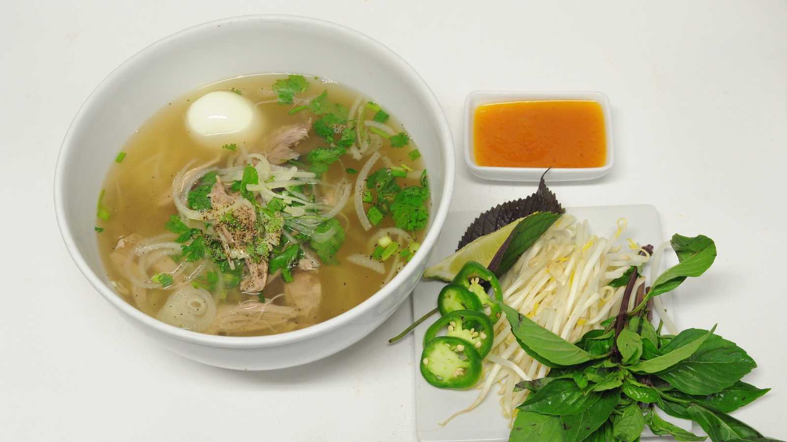 Order Duck Pho food online from Bol Pho Bistro store, Seattle on bringmethat.com
