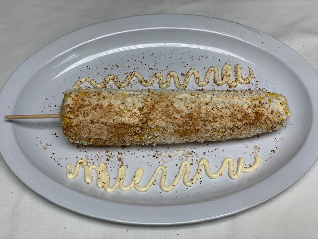 Order 8 oz. Elote food online from Pita Grill store, New York on bringmethat.com