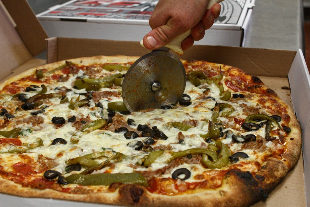 Order House Special Pie food online from Phil's Pizza store, Wantagh on bringmethat.com
