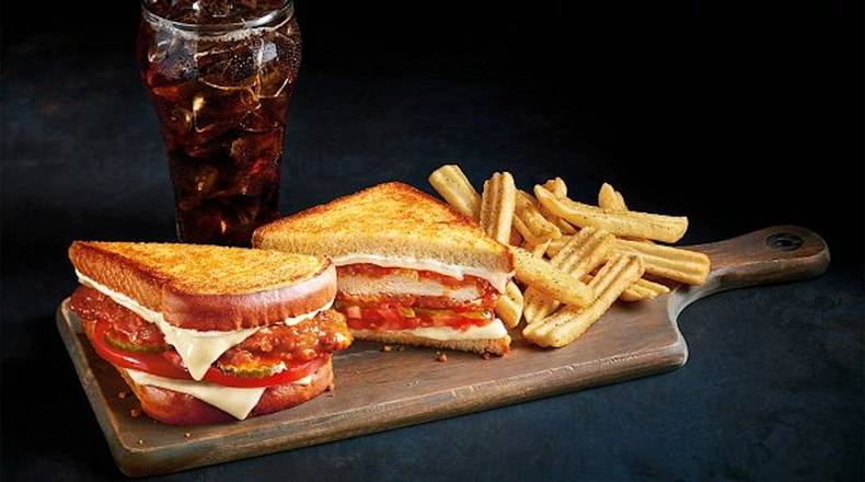 Order Hot N' Spicy Melt - Combo food online from The Burger Den store, Millville on bringmethat.com