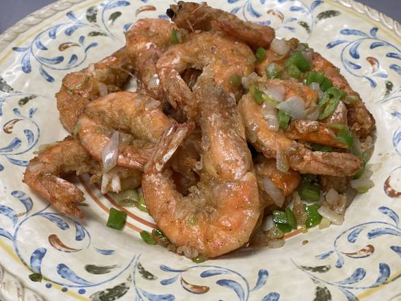 Order NU13. Salt & Pepper Shrimp 椒鹽大蝦 food online from Uncle Chen's Chinese Restaurant store, State College on bringmethat.com