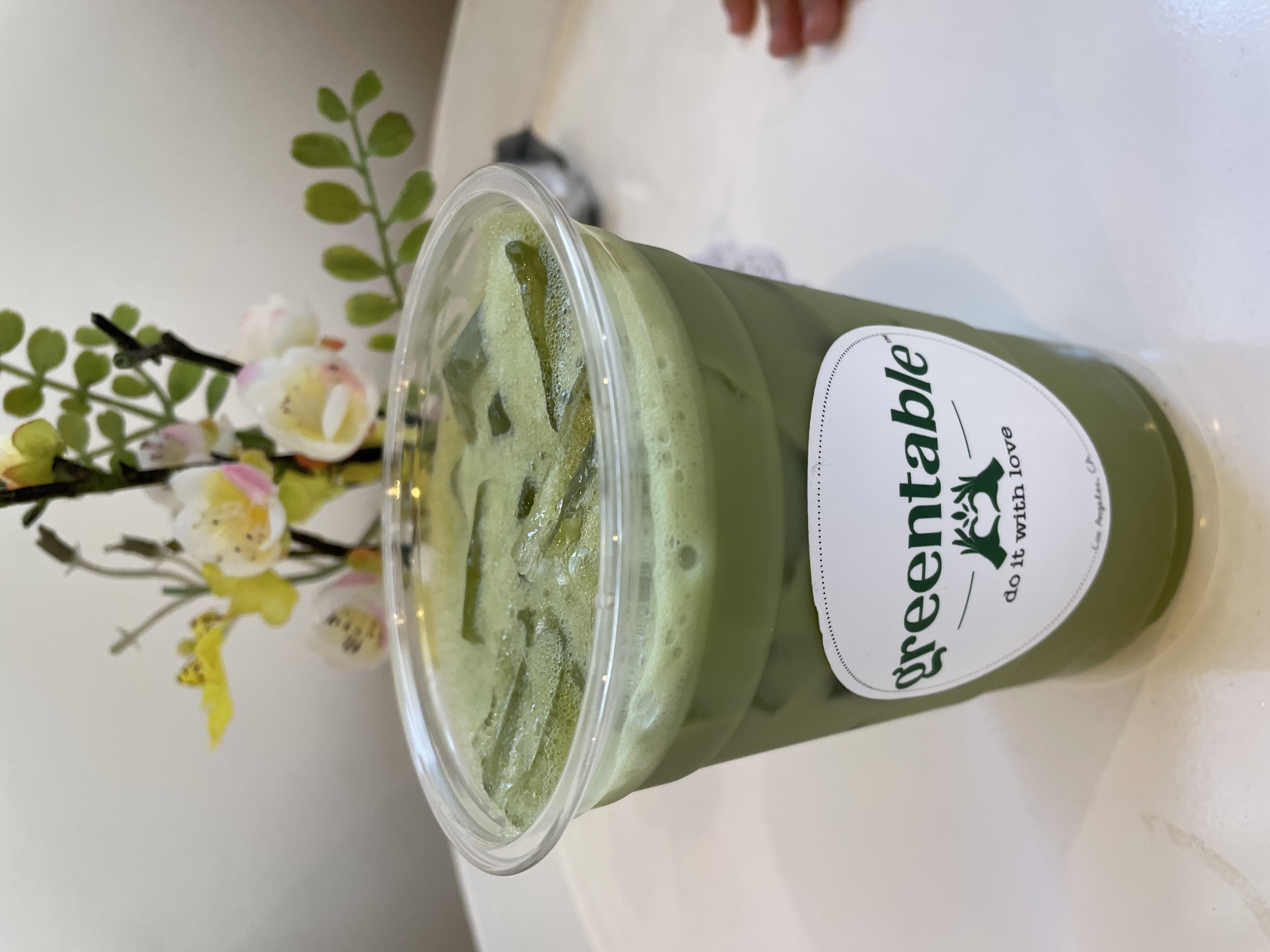 Order Iced Matcha food online from Green Table Cafe store, Los Angeles on bringmethat.com