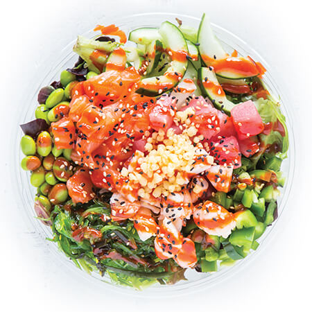 Order 4. The Duke Bowl food online from Poke Bros store, Raleigh on bringmethat.com