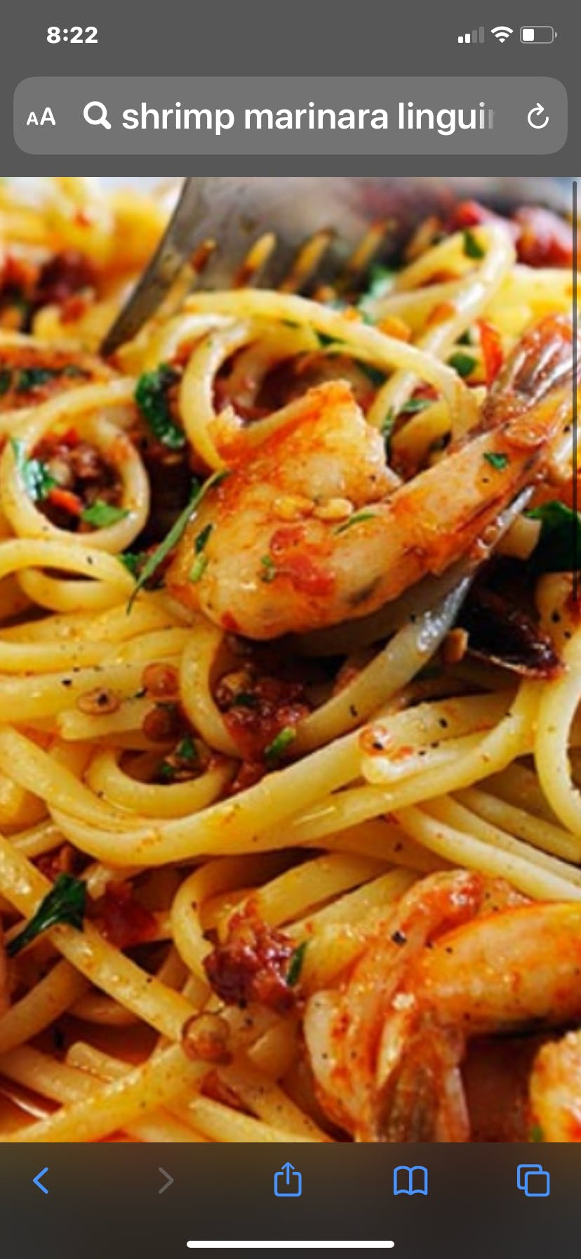 Order Shrimp Marinara - Entree food online from Il Forno store, Branchburg on bringmethat.com