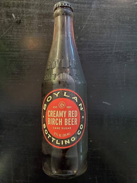 Order Boylan - Creamy Red Birch Beer - 12 oz food online from Ivy Provisions store, Charlottesville on bringmethat.com