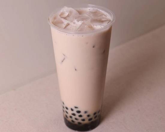 Order Roasted Oolong Milk Tea food online from Bobabora store, Walnut on bringmethat.com