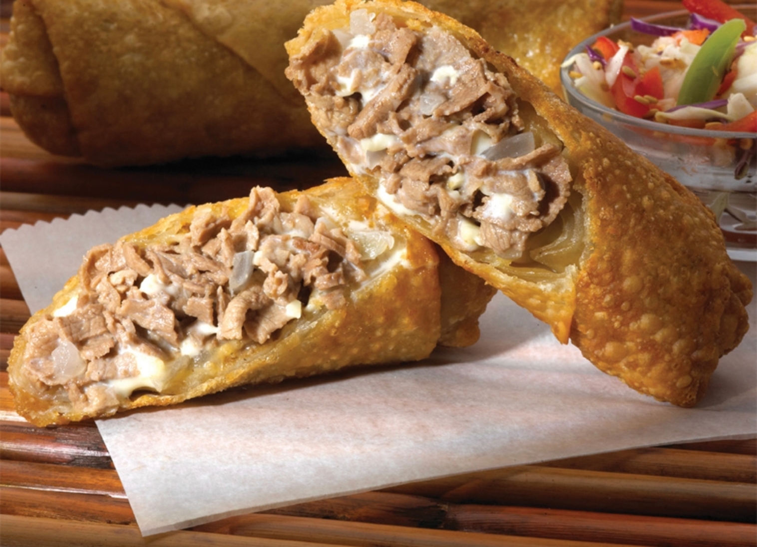 Order Philly Steak Eggrolls food online from The Pizza Cutters store, Syracuse on bringmethat.com