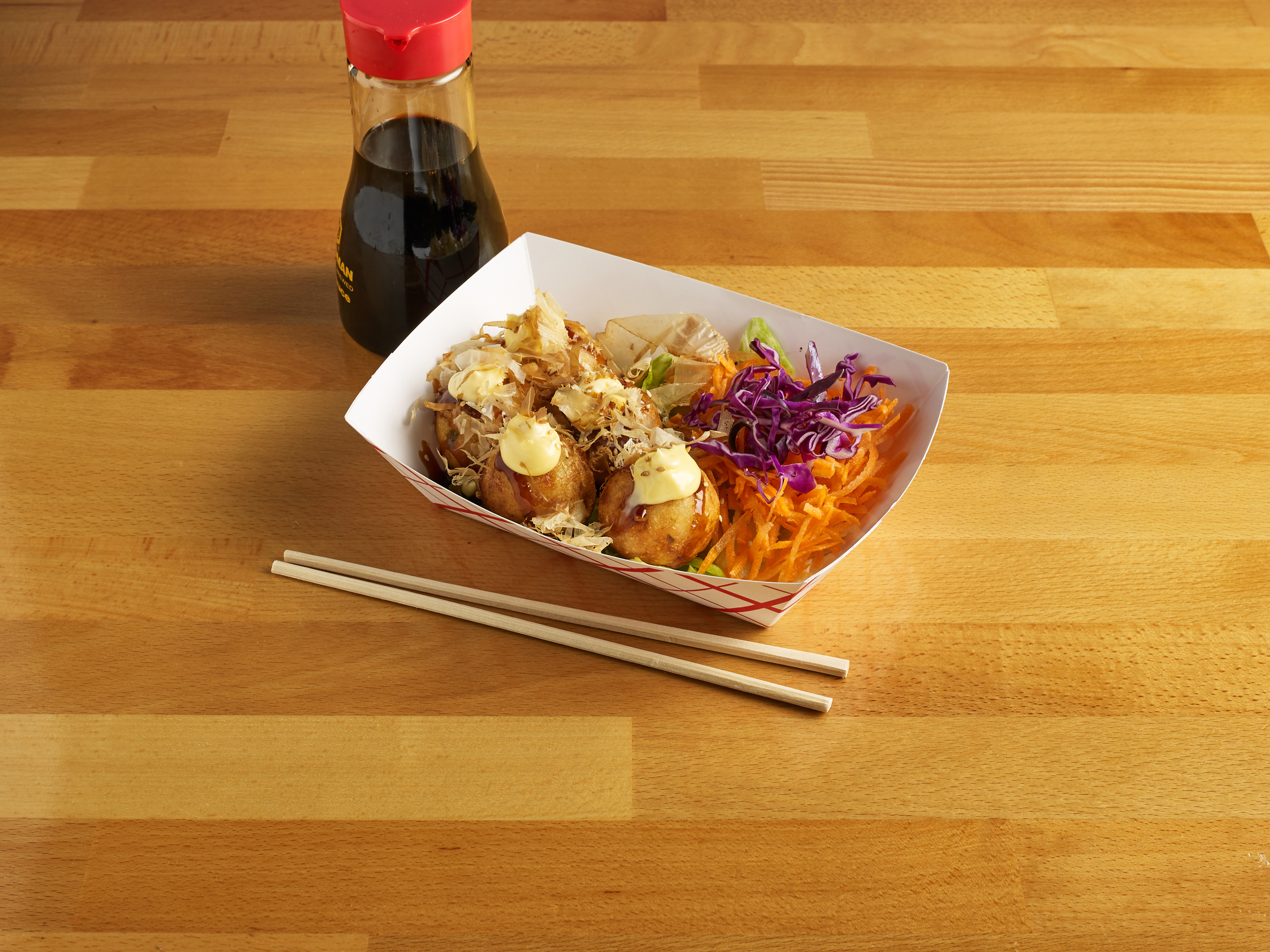 Order Takoyaki food online from Poke Hale store, Buffalo Grove on bringmethat.com