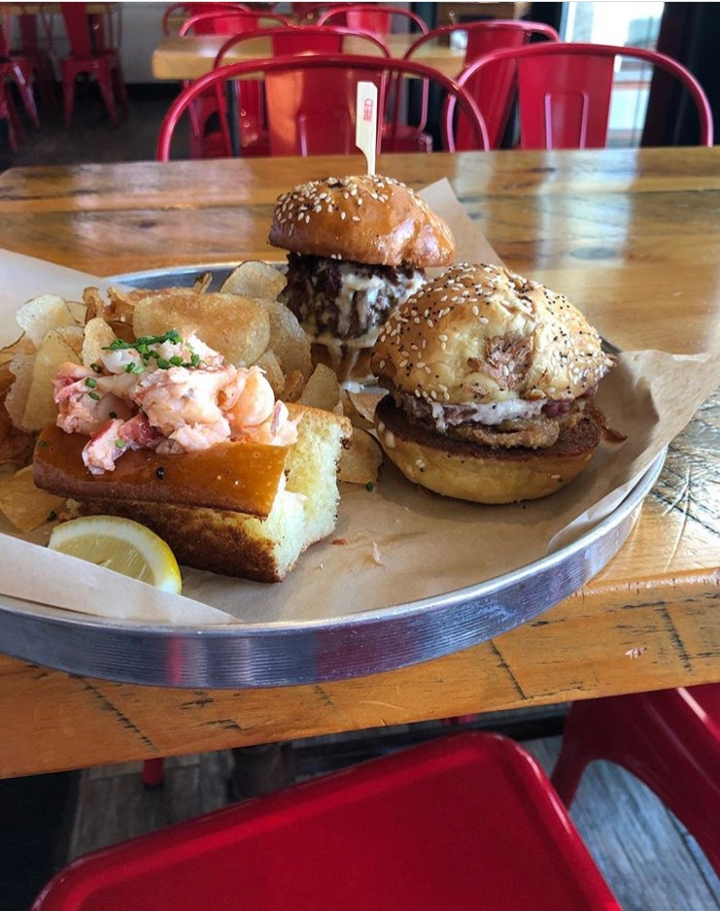 Order OYSTER COMBO food online from Match Burger Lobster store, Westport on bringmethat.com