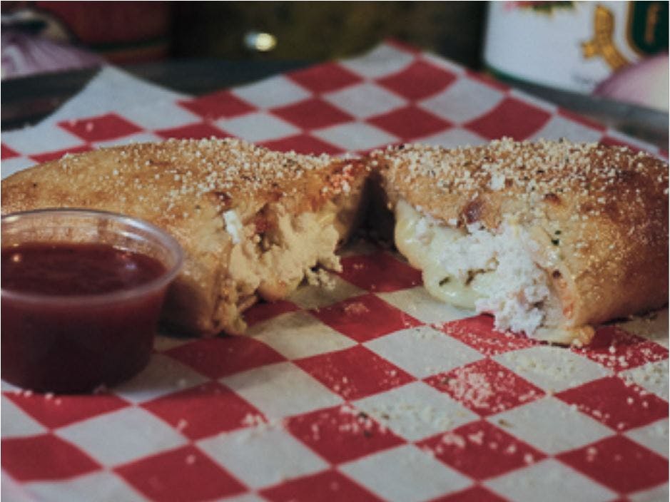 Order Cheese Calzone - Calzone food online from Italian Village Pizza store, Canonsburg on bringmethat.com