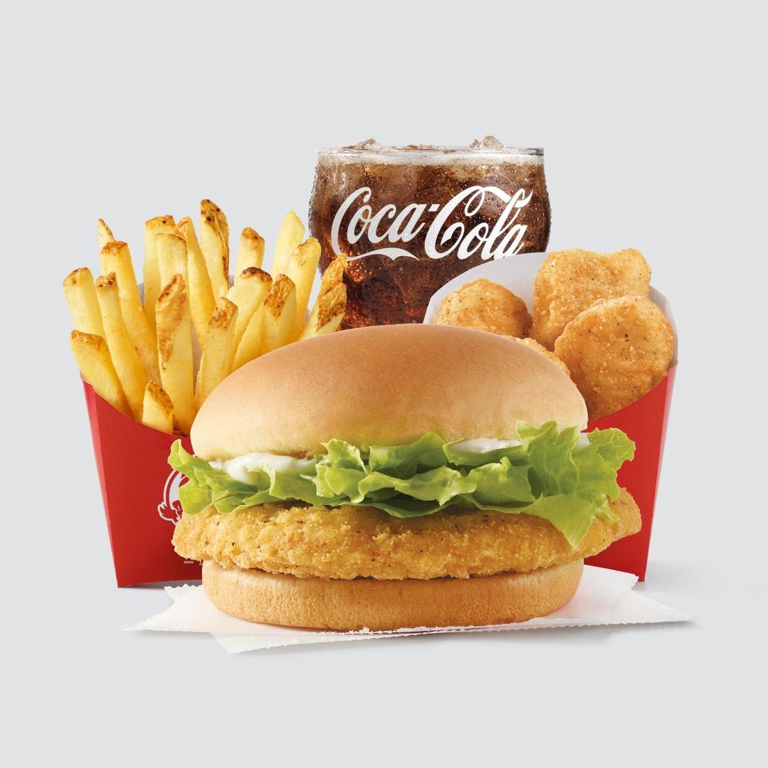 Order Crispy Chicken Sandwich – 4 for $4  food online from Wendy's store, Hickory on bringmethat.com
