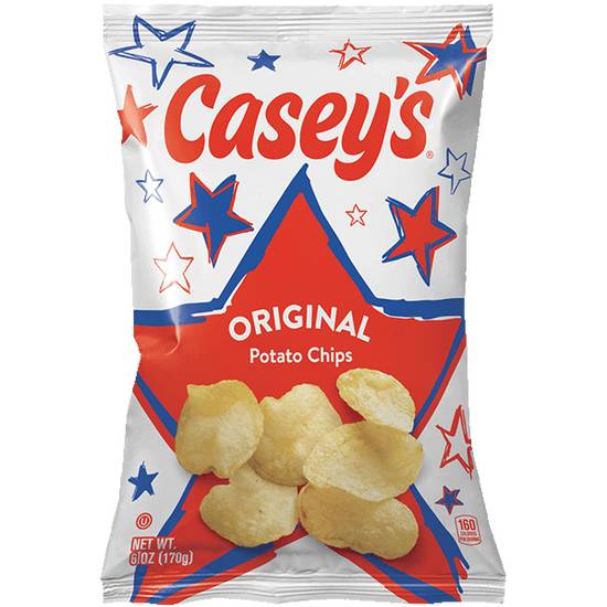 Order Casey's Patriotic Original Chips 6oz food online from Casey store, Millstadt on bringmethat.com