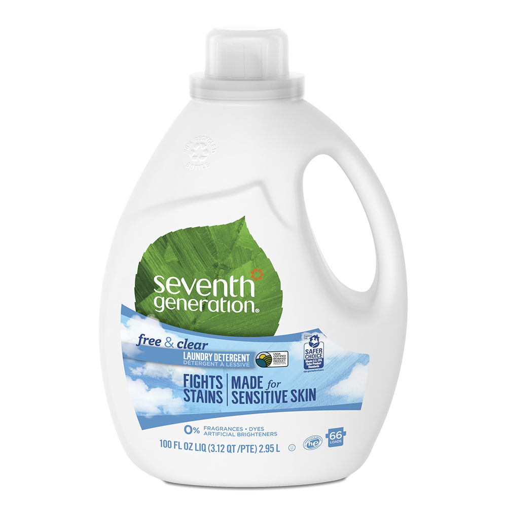 Order Seventh Generation Liquid Laundry Detergent, Free & Clear - 100 oz food online from Rite Aid store, Williamsville on bringmethat.com