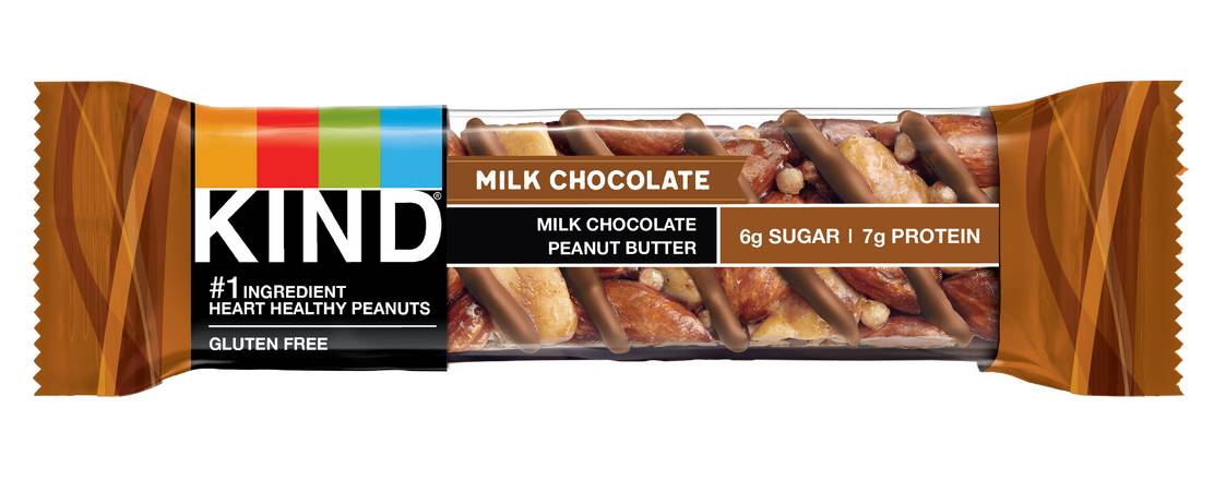 Order KIND Core Chocolate Series Milk Chocolate Peanut Butter (1.4 oz) food online from Rite Aid store, CONCORD on bringmethat.com