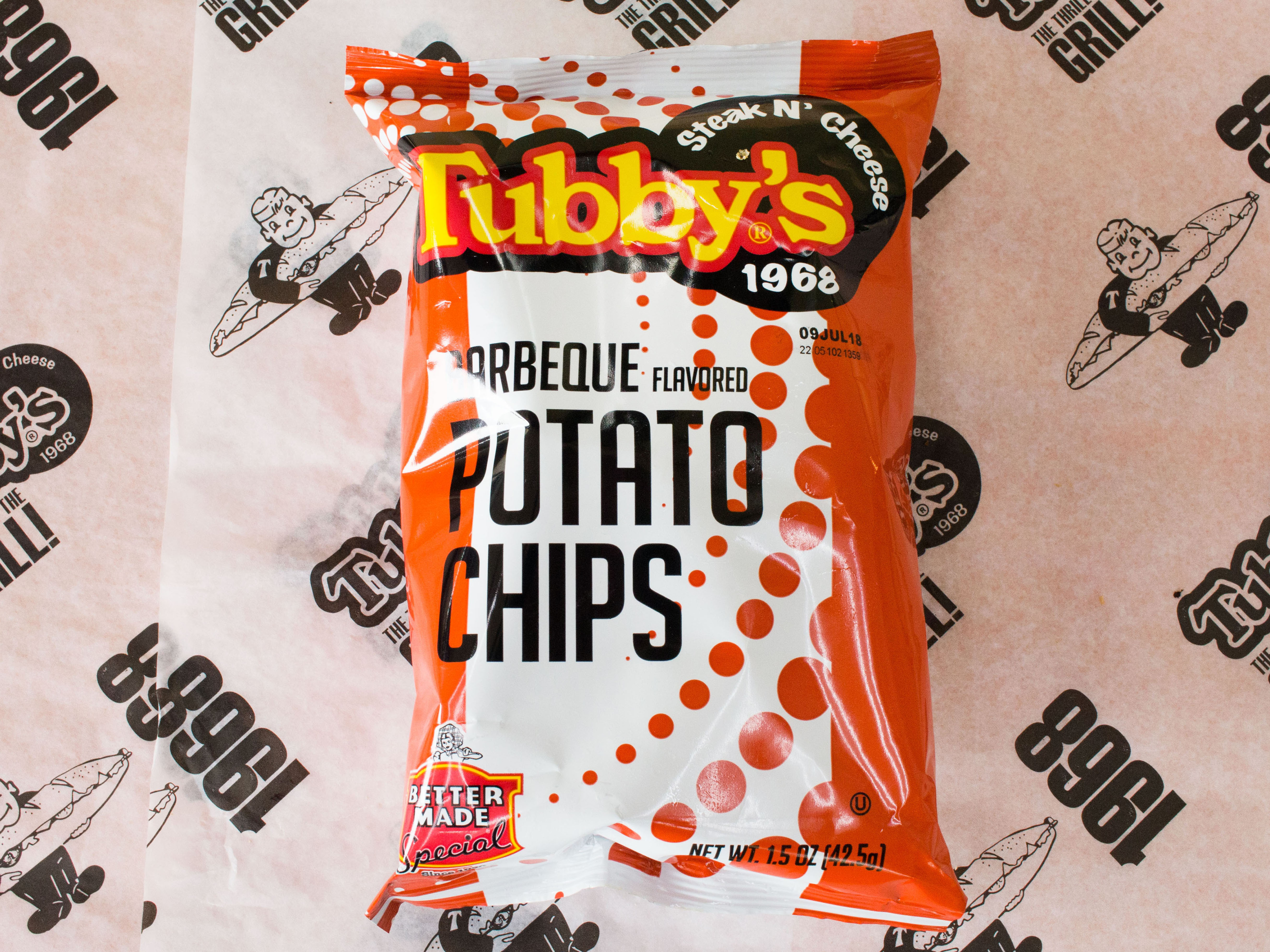 Order Better Made Potato Chips food online from Tubby Sub Shop store, Madison Heights on bringmethat.com