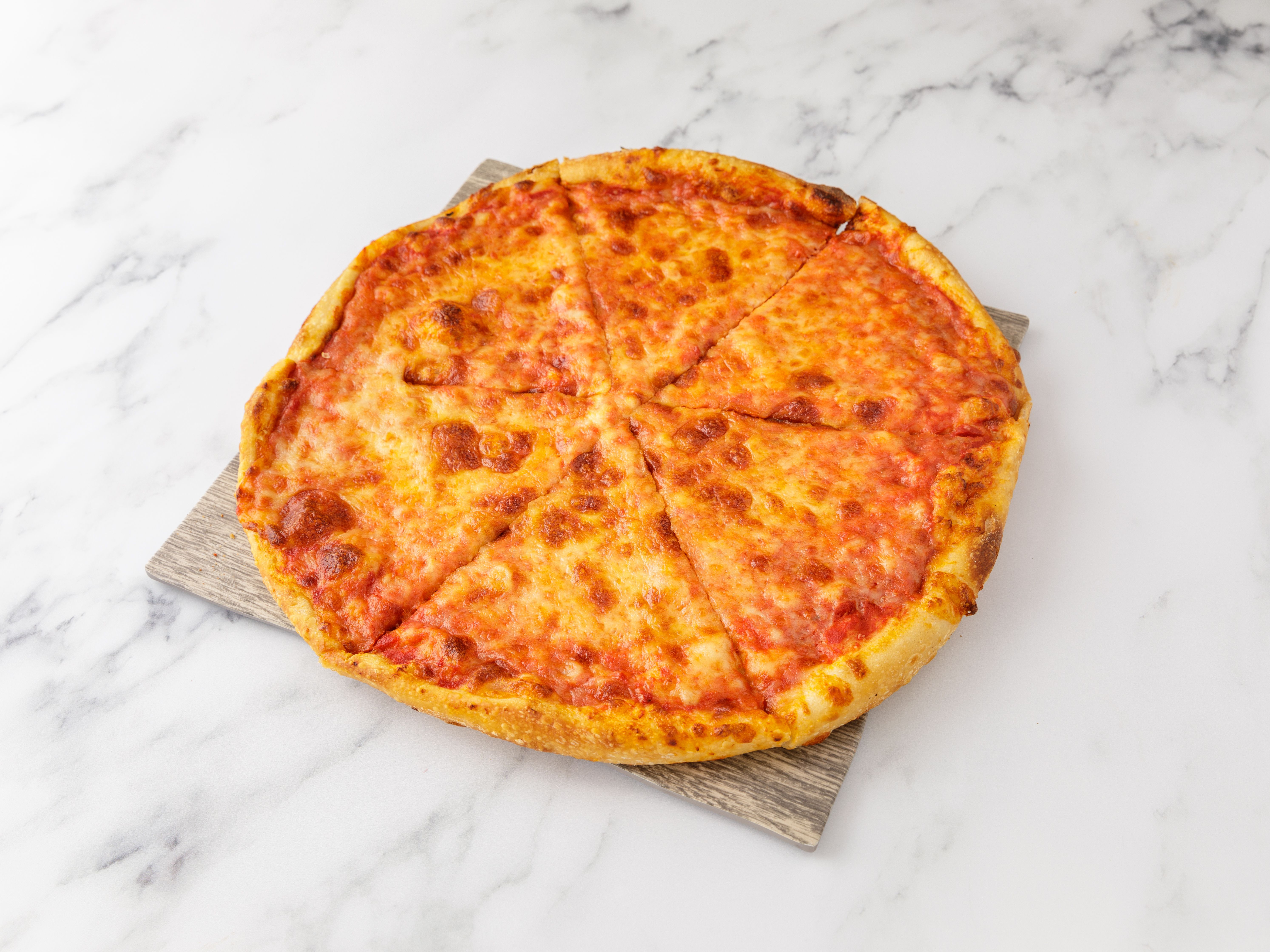 Order Cheese Pizza food online from Pizza pete's store, New York on bringmethat.com